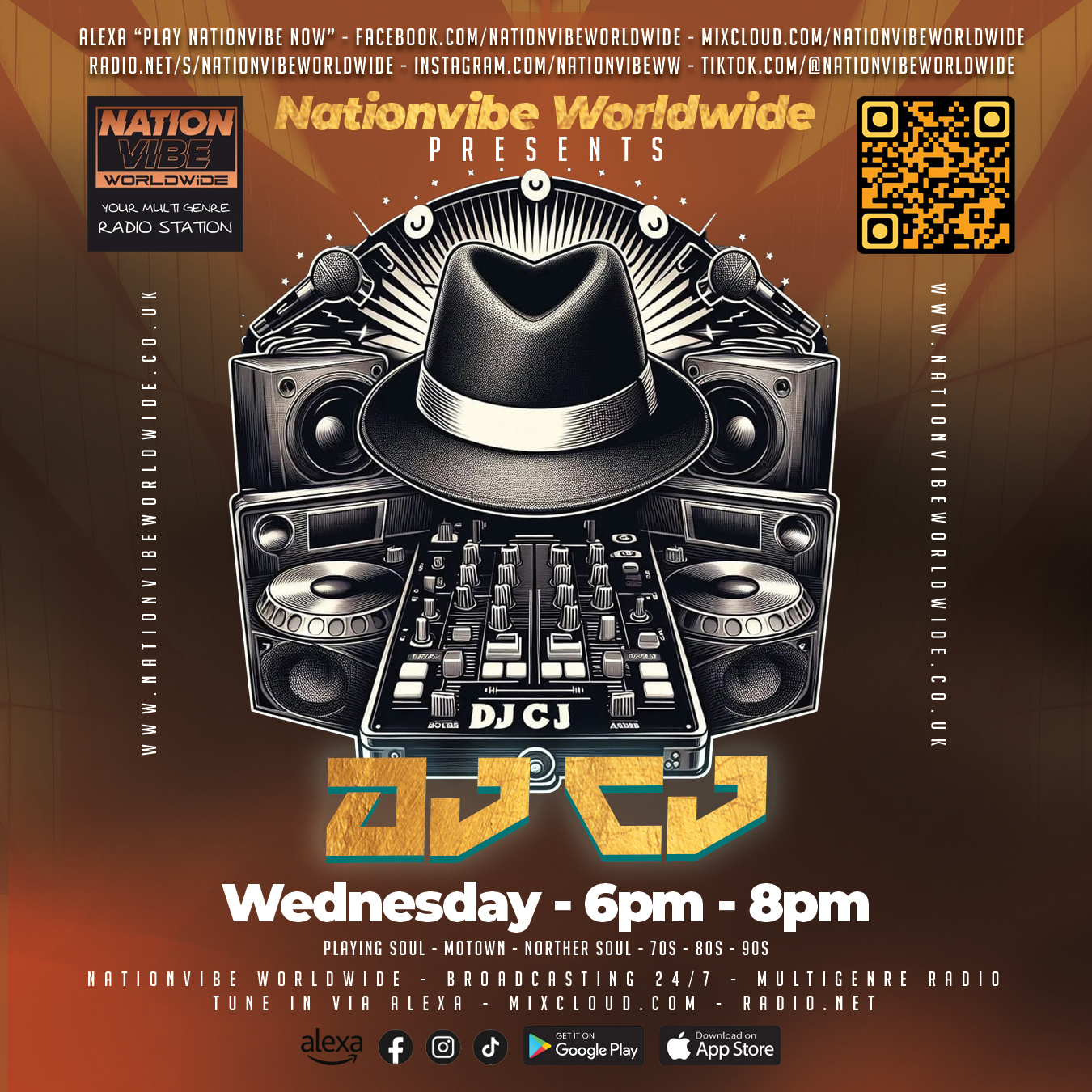 DJ CJ flyer